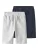 TWO SOON Broek  navy / grijs gemêleerd