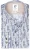 R2 Overhemd Poplin Print Blauw