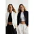 TRENDYOLMİLLA Dames Zwart Effen Lang Oversized Sweatshirts