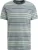 Cast Iron T-shirt Strepen Blauw Groen