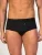 zd ZERO DEFECTS Slip ‘Saturno Soya fly Front Brief’  zwart