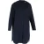 Max Mara Gewatteerde Jas met Kap in Marineblauwe Wol