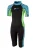 BECO the world of aquasports Sportieve badmode ‘Zebra Vibes’  blauw / groen