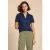 White Stuff Penny Pocket Jersey Shirt Navy Print