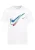 Nike Heren Court Swoosh Logo T-shirt in wit