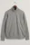 GANT Shield Regular Fit Sweatshirt ritssluiting grijs, Effen