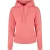 Urban Classics Dames/Dames Effen Hoodie (Lichtroze)