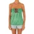 Dames-Mouwloos T-shirt met wijd gebreid topeffect 10DMT0084