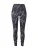 Urban Classics – AOP geometric Legging – 5XL – Zwart