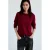 Mango pullover – donkerrood