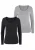 VIVANCE Shirt  grijs / zwart