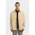 SELECTED HOMME overshirt met textuur beige