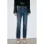 Mango high waist slim fit jeans – mediumblauw