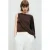 Mango top – bruin