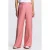 JANSEN Amsterdam wide leg high waist broek oudroze