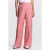 JANSEN Amsterdam wide leg high waist broek oudroze