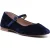 Hush Puppies Pasha Velvet Dames Navy Ballerina’s