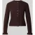 Zero Gebreid vest met ruches