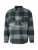 JACK & JONES Overhemd ‘JWHVESTERBRO’  olijfgroen / spar / wit