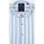 Giordano Overhemd heren Blauw Row Long Sleeve Cutaway Linen 617822/61