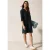 Cecil Dames Mousseline jurk in Blauw