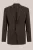 WE Fashion – Heren slim fit blazer – Slim Fit – Donkerbruin –