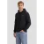 Pure Path regular fit hoodie met backprint – zwart