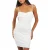 Brave Soul Dames/Dames Liefheart Mouwloze Mini Jurk (Crème)