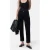 Closed Pedal Pusher Pants Black