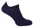 Steven – 1 Paar Heren Merino Wol Onzichtbare Sokken – Warme Footsies Sokken – Marine
