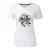 Dare 2B Dames Tranquility III Bloemen T-Shirt (Wit)