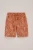 WE Fashion – Jongens regular fit short met jacquard-print – Regular fit – Terra Cotta – Katoen –
