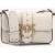 Pinko Schoudertassen Love One Mini Slouchy Gebroken wit
