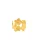 timi of sweden Ring ‘Ruta’  goud