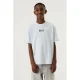 Garcia T-shirt met backprint lichtblauw