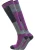 Whistler Sportsokken ‘Corsicana’  grijs / donkerlila / zwart