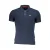 La Martina Blauw Katoenen Heren Polo Shirt