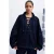 FRNCH denim oversized top – dark blue denim