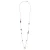 Orphelia ‘Eloise’ Dames 925 Sterling Zilveren Ketting – Goud ZK-7409/G