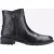Hush Puppies Scarlett Leren Zwarte Damesschoenen