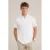 WE Fashion slim fit overhemd met logo white uni
