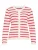 VILA Gebreid vest ‘VIDalo’  rood / wit