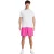 Under Armour Heren HalfBack Shorts met reliëf (Roze)