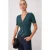 TRENDYOLMİLLA Dames Groen Effen Kort Getailleerd Blouses