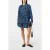 Scotch & Soda Printed Relaxed Fit Shirt House Of Mirrors Blue