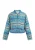 IZIA Tussenjas  blauw / pink / wit