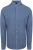 Suitable Piqué Overhemd Jeans Blauw