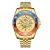 Met de hand gemonteerd, beperkt verkrijgbaar, automatisch Skeleton Sports-horloge van Anthony James