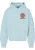MJ Gonzales Sweatshirt ‘Global Flame’  lichtblauw / karmijnrood
