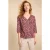 White Stuff Rae  Cotton Top Pink Printed